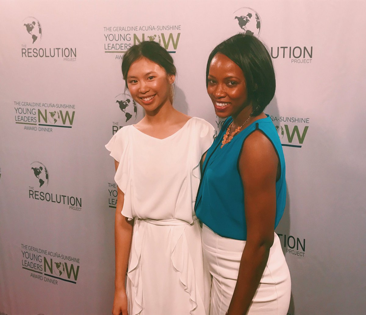 LilianAjayi's tweet photo. Tonight's event @resolutionproj is a gentle reminder that young leaders of today -- need all the support possible. #GC4W #resolutionproject https://t.co/44M5w7iG6z