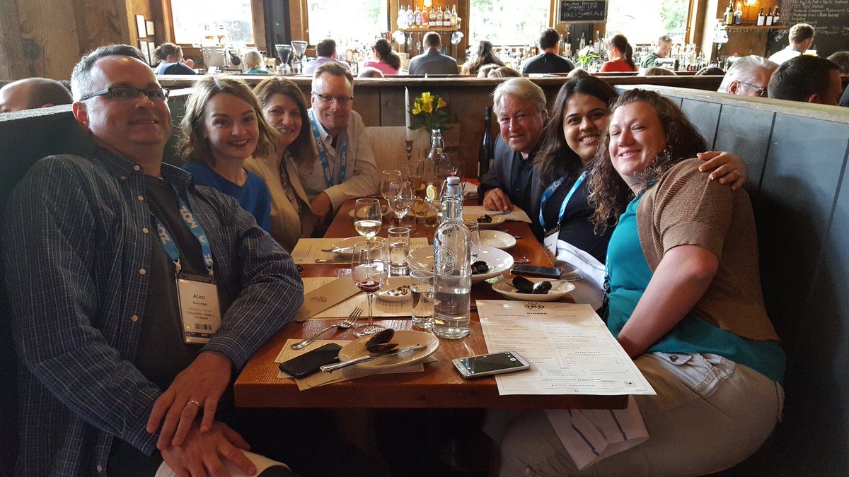 Wonderful friends and wonderful food! #ppcchat #SMXAdvanced