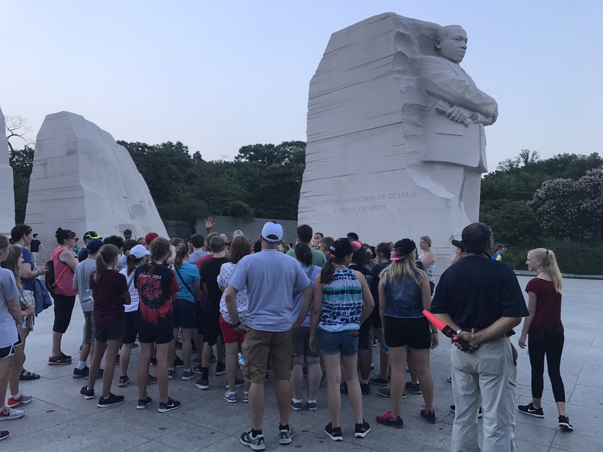 kdoubleya's tweet image. MLK, FDR &amp;amp; T-JEFF memorials.
#SalkDC2017