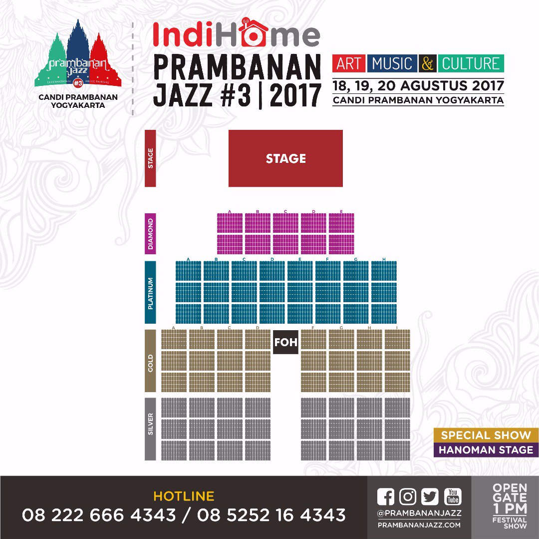 SeputarEvent's tweet photo. #IndiHomePrambananJazz2017 Art, Music &amp; Culture | 18 - 20 Agustus 2017 | Candi Prambanan Yogyakarta ~ @PrambananJazz https://t.co/KA5MgqzTCE