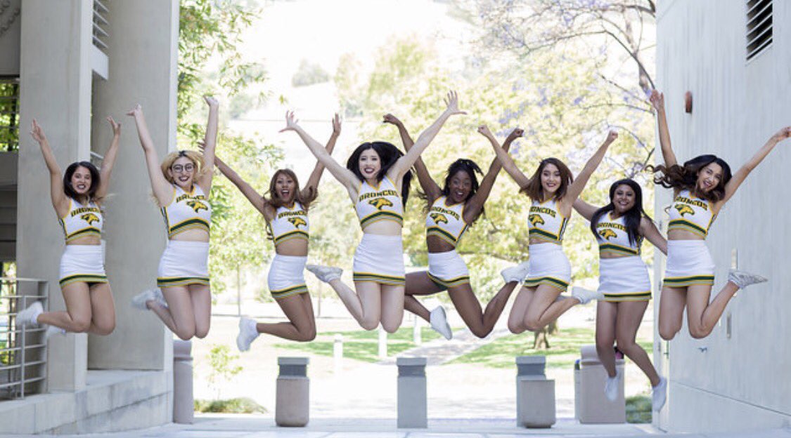 CPPcheer's tweet image. Our cheer pictures are in and they look amazing!🐴 💚💛 #cppcheer