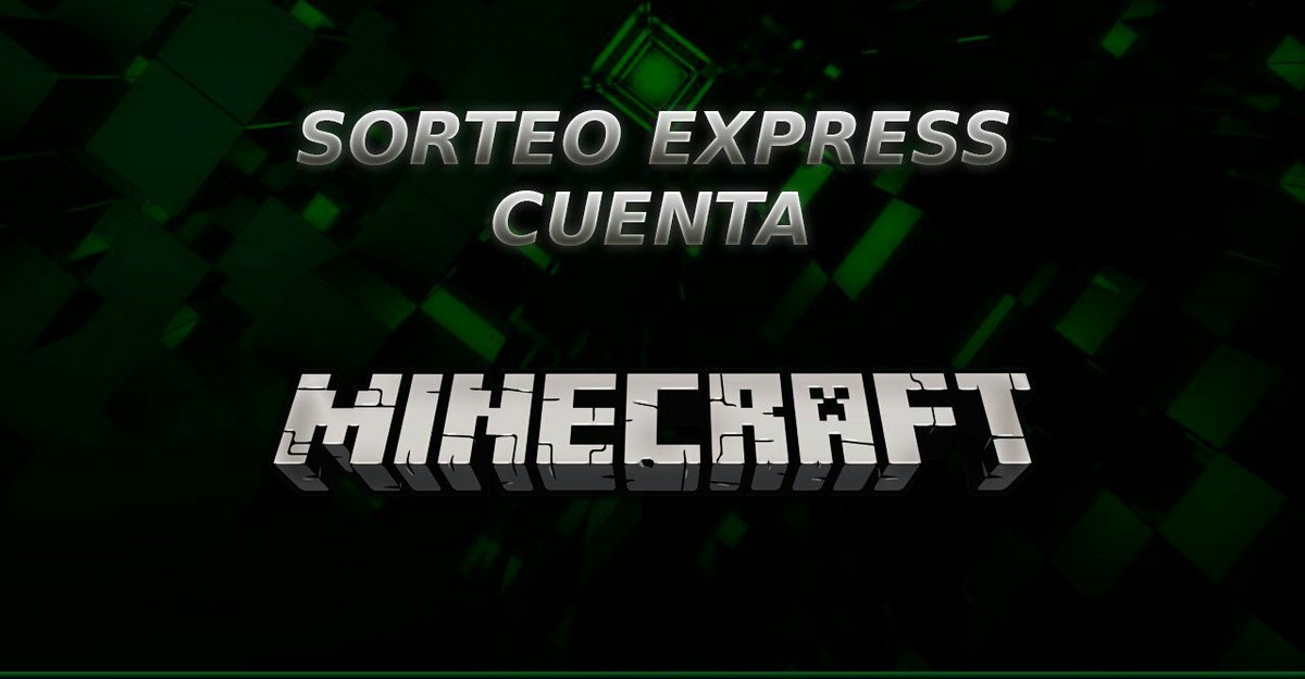 ProGamesTM's tweet photo. 📢Sorteo

 ➡30Cuentas De Minecraft Premiun
➡2 Dibujos 

➡REQ⬅

➡Seguirme
➡Seguir ah: @JhonDraws 
➡Dar RT🔁
➡Dar MG❤

💜End:120🔁RT'S🔚 https://t.co/7uGNySSDX5