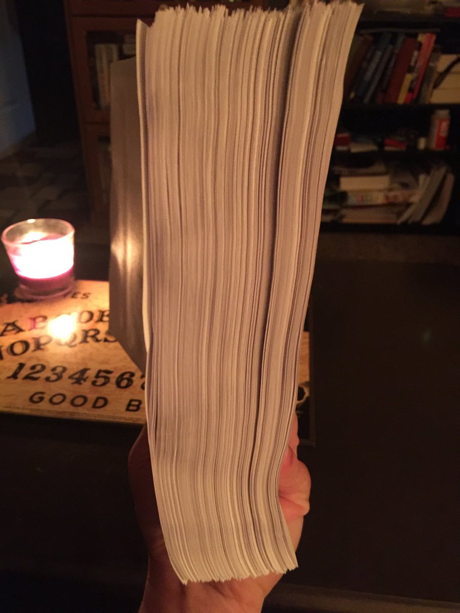 CaleMadewell's tweet photo. #TheBleakSeason in printed form! #darkfiction #horrornovel #horror #sohappy #amwriting https://t.co/POTxnrVRjL