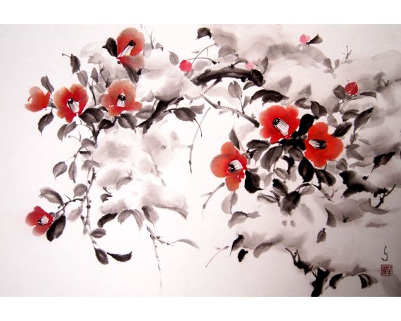 CathySavels_Art's tweet photo. Ink Painting Japanese art Ink art  Asian art Sumi-e by Suibokuga https://t.co/1jLuTYMEn8 via @Etsy https://t.co/hY970Zhgvy