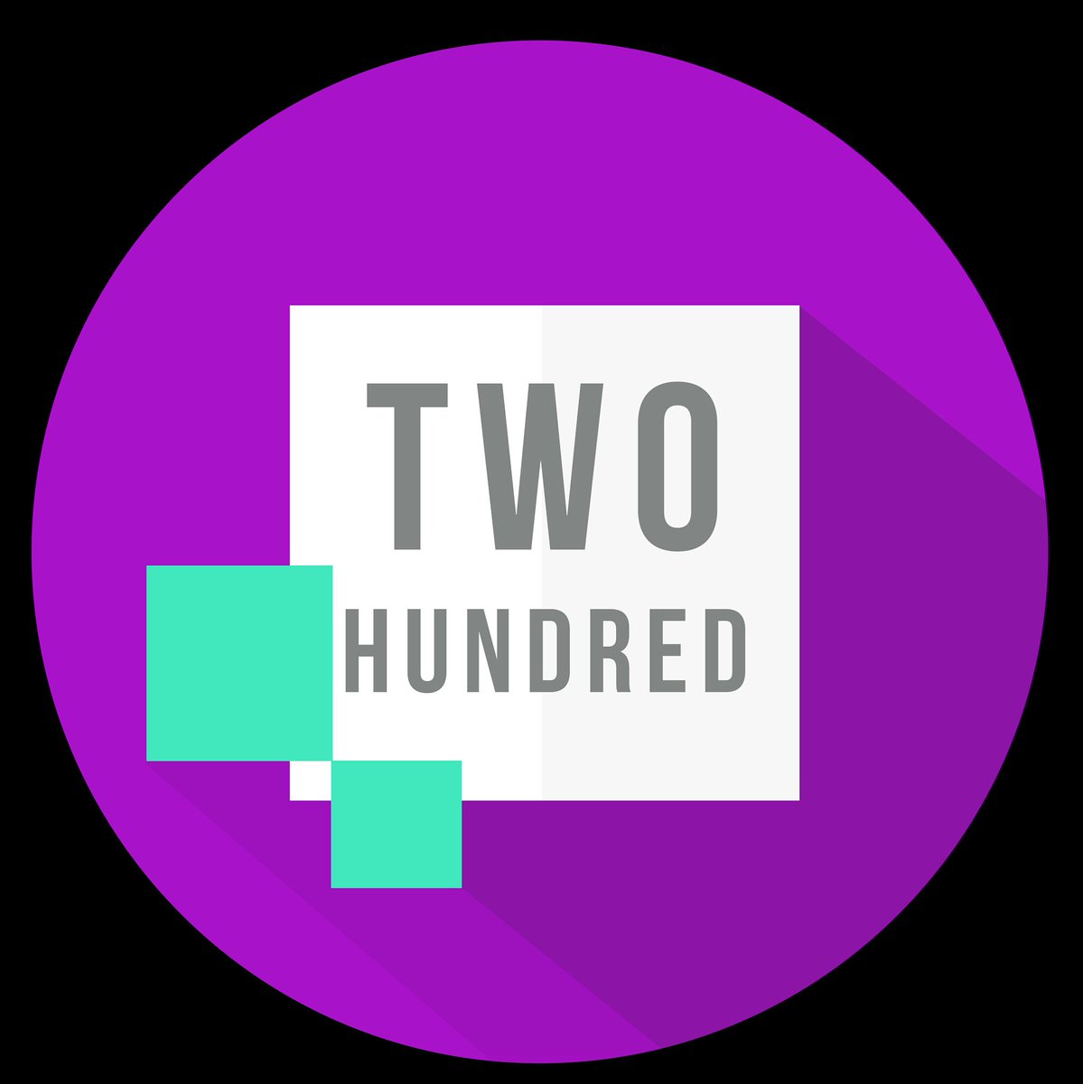 TwoHundredsae's tweet photo. Two Hundred para todos. https://t.co/0fsSrDgcI1
