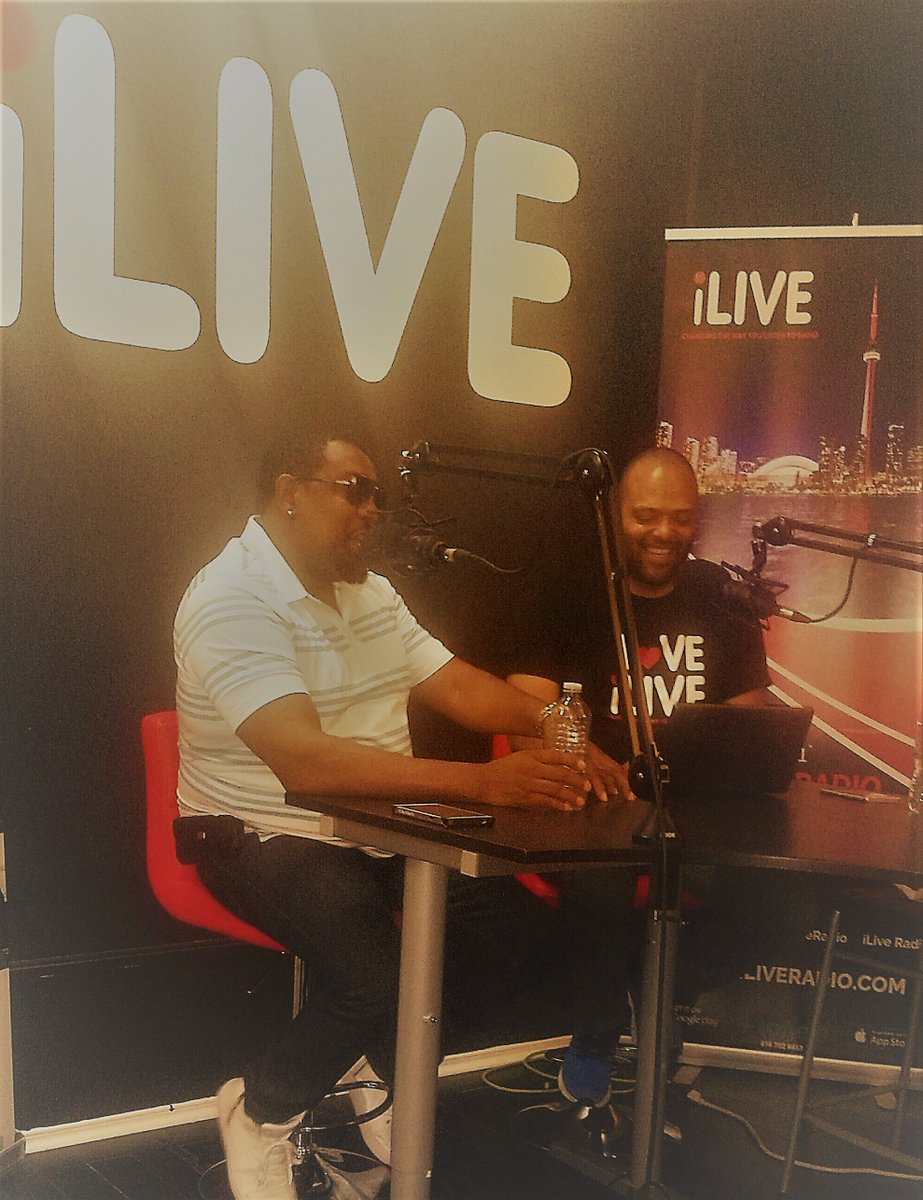 topcatent's tweet photo. Good times at @ILiveRadio ..sharing jokes w/ @PatrickOMorris ...clips on what was said - coming soon! #industrytalk https://t.co/4AAughLDsf