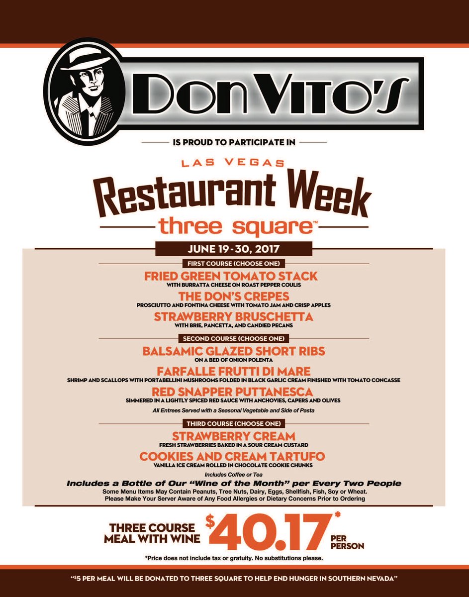southpointlv's tweet photo. #LVRW is BACK on 6/19! We've whipped up 4 delicious menus to benefit @threesquareLV: https://t.co/oNxEmrQzFP #HelpOutDineOut https://t.co/bSAG35qbNW