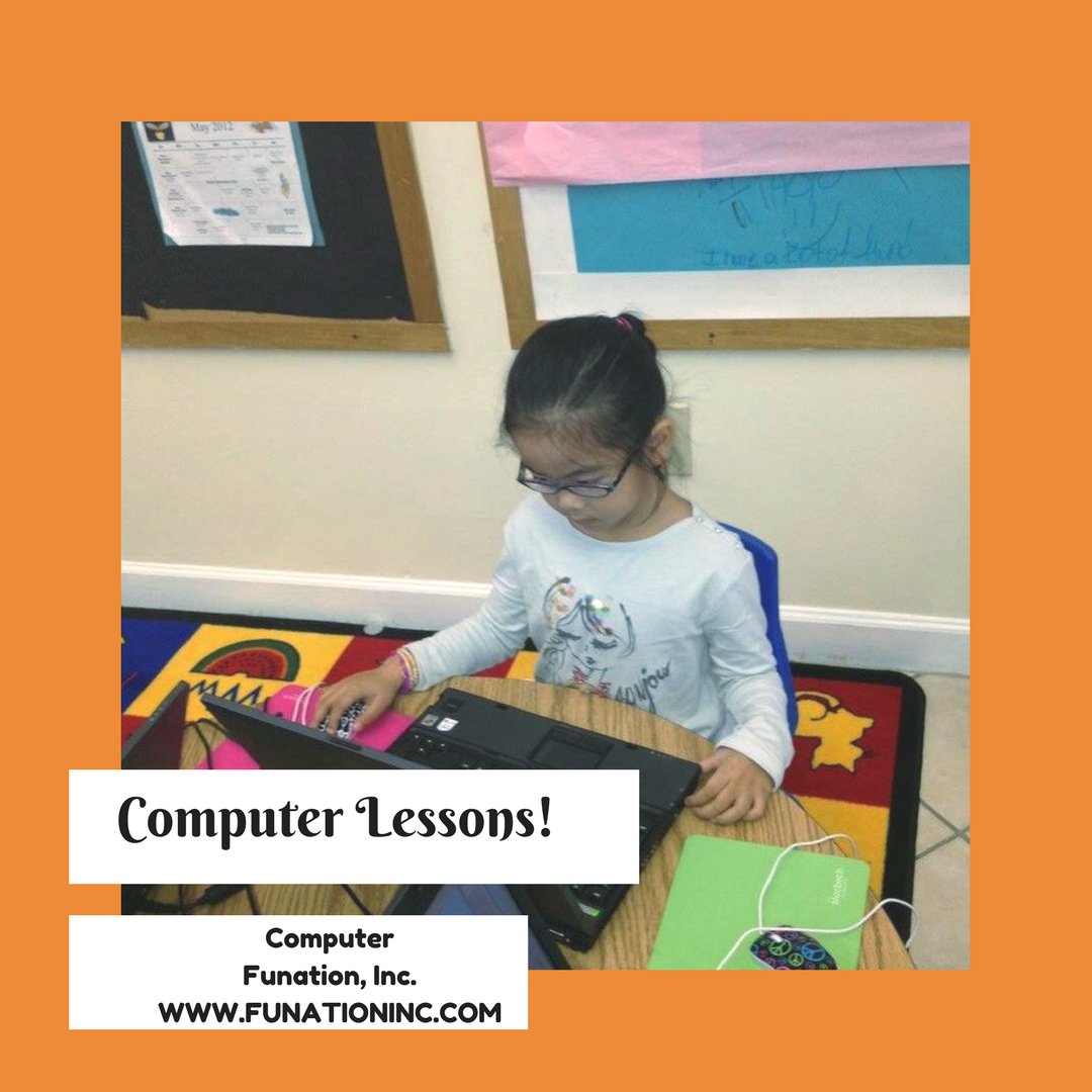 Funationlessons's tweet photo. FuNation computer lessons are so much fun!!! Students love the interactive games and learning!  #funationlessons #learningisfun #computerfun https://t.co/Gleagxgo5G