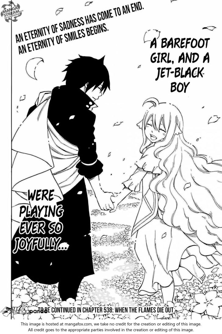 _y____________l's tweet photo. ***SPOILER*** Fitting ending for #ZerVis Ankhseram Curse, the curse of contradiction. 😭😭❤ #FairyTail #Chapter537 #manga #anime https://t.co/fGpT4LFMHD