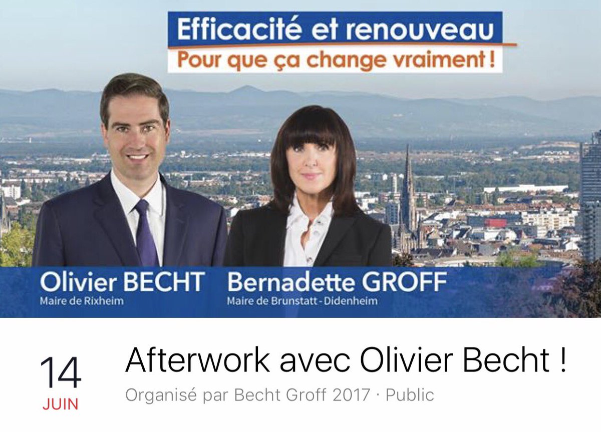 BechtGroff2017's tweet photo. #Circo6805 : l'afterwork à #Mulhouse, c'est ce soir à partir de 18h00 !⏩https://t.co/P0Ai4rLc88 https://t.co/JMLQ9zXh3f