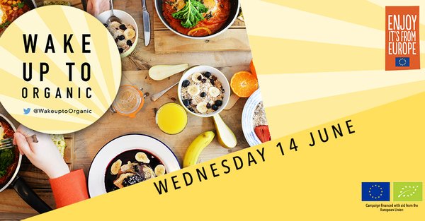 TODAY! Enjoy a free organic breakfast at stores across the UK with #WakeUpToOrganic. Find your local event here... thndr.me/W8RMIp