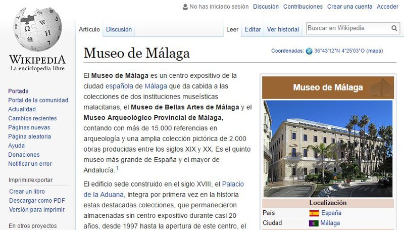 IAPHpatrimonio's tweet photo. Hoy 14/06 16:30h en #Málaga Te contamos como poner tus conocimientos en la wikipedia con el #museo en @Museo_Malaga https://t.co/KkV8y1zNdB https://t.co/t7bON4fWDH