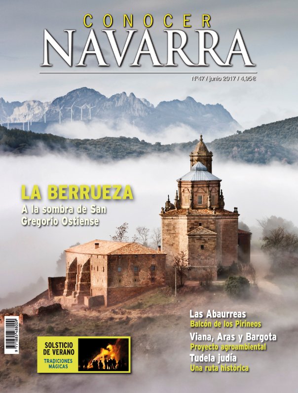 ConocerNavarra's tweet photo. El nº47 está en imprenta! Te adelantamos la portada ¡Espectacular! #Berrueza #SanGregorioOstiense #Navarra #Turismo foto: Kike Mirafuentes https://t.co/CvOG2xaV5V