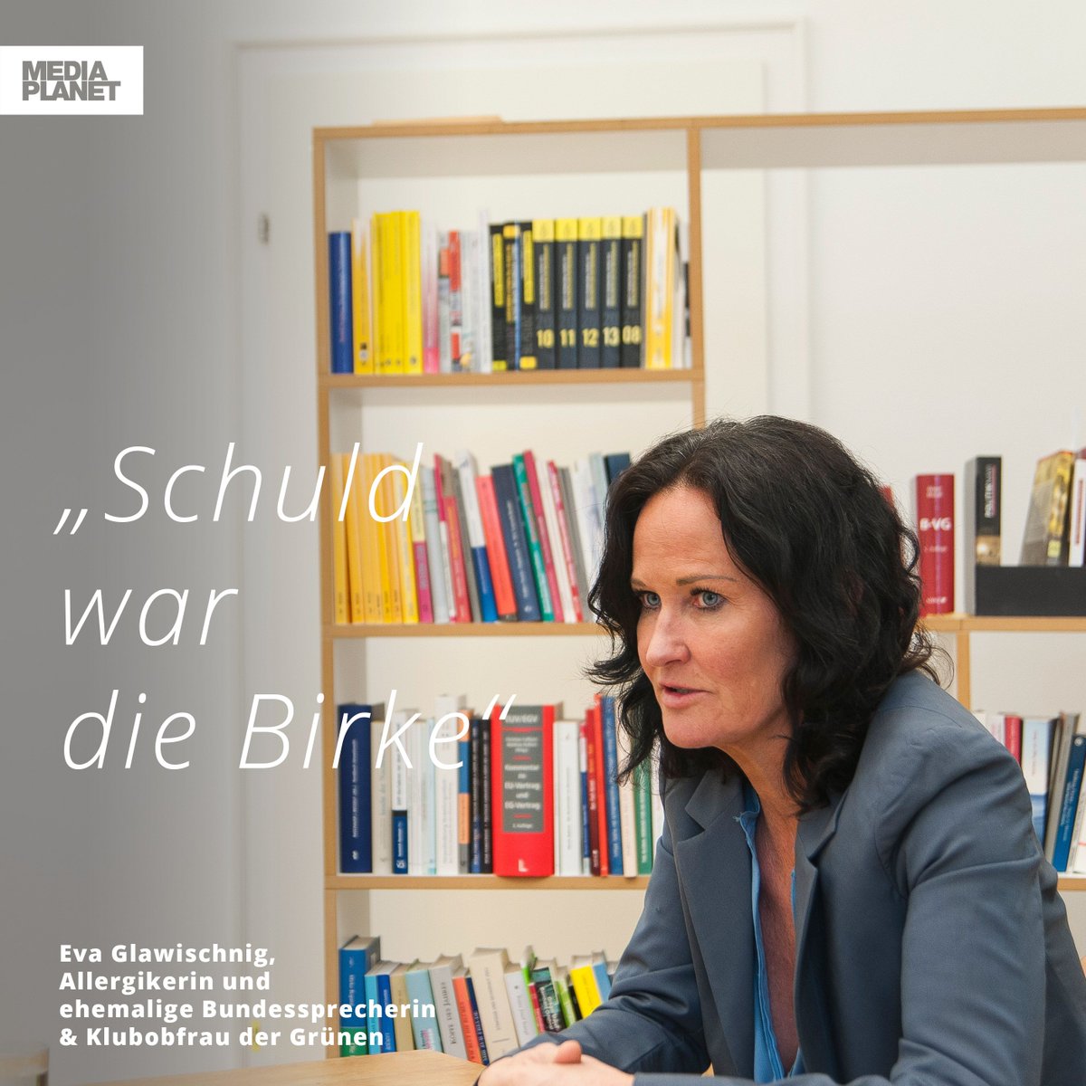 MediaplanetAUT's tweet photo. Wie Eva Glawischnig nach Ihrem Allergieschock mit der Allergie umgeht und warum ihr Sensibilisierung so wichtig ist. https://t.co/gZ2JHe8WyO https://t.co/vWMlF4pmJ0