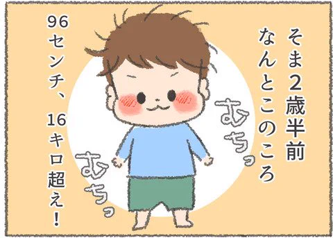 ブログ更新しました!KIDSNA更新です! うちの子おおきいんです〜そまの成長記録日記〜 : KIDSNA第40話更新です https://t.co/oI1bAd8tDK 