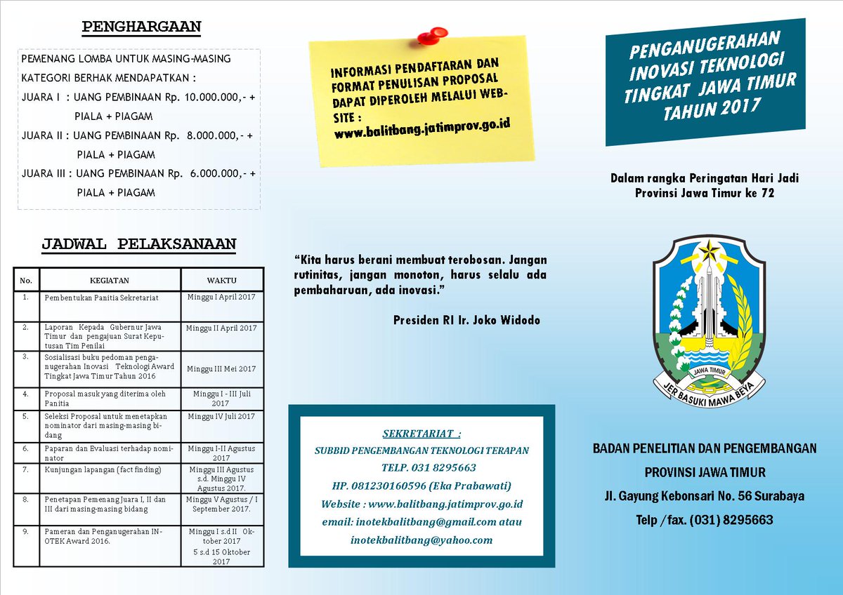 BALITBANG JATIM Balitbangjatim Twitter