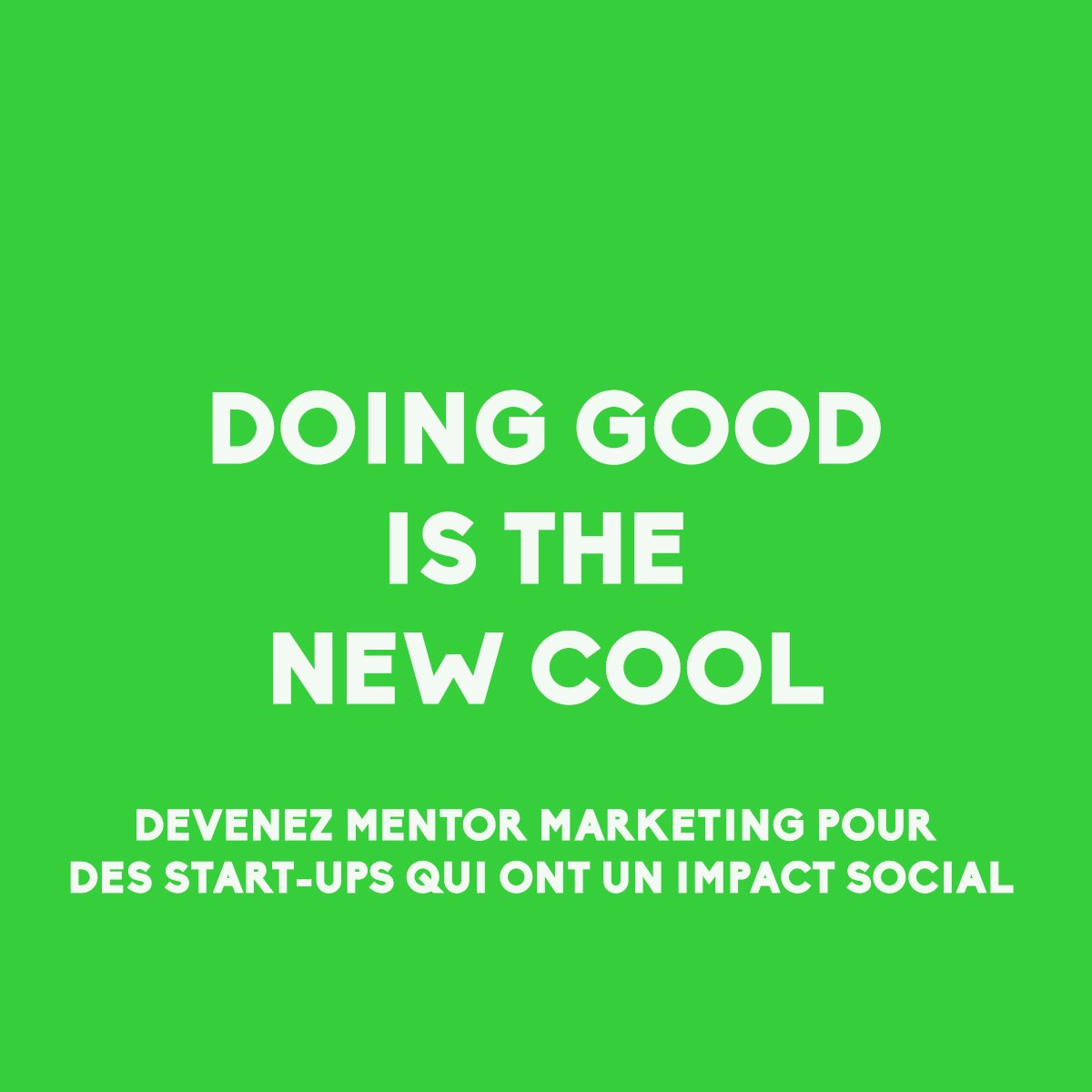 gregfromparis's tweet photo. DEVENEZ MENTORS MARKETING POUR DES START-UPS QUI ONT UN IMPACT SOCIAL - @MakeSense a besoin de vous https://t.co/l9Emv4WIMY
