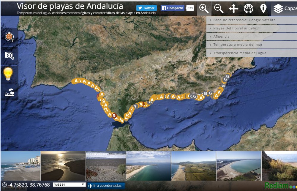 Una buena herramienta para consultar estado de mar y playas de #Granada #Andalucía bit.ly/22r41uT <a href="/costatropicalgr/">CostaTropicalGranada</a> <a href="/costadigitales/">costadigital.es</a>