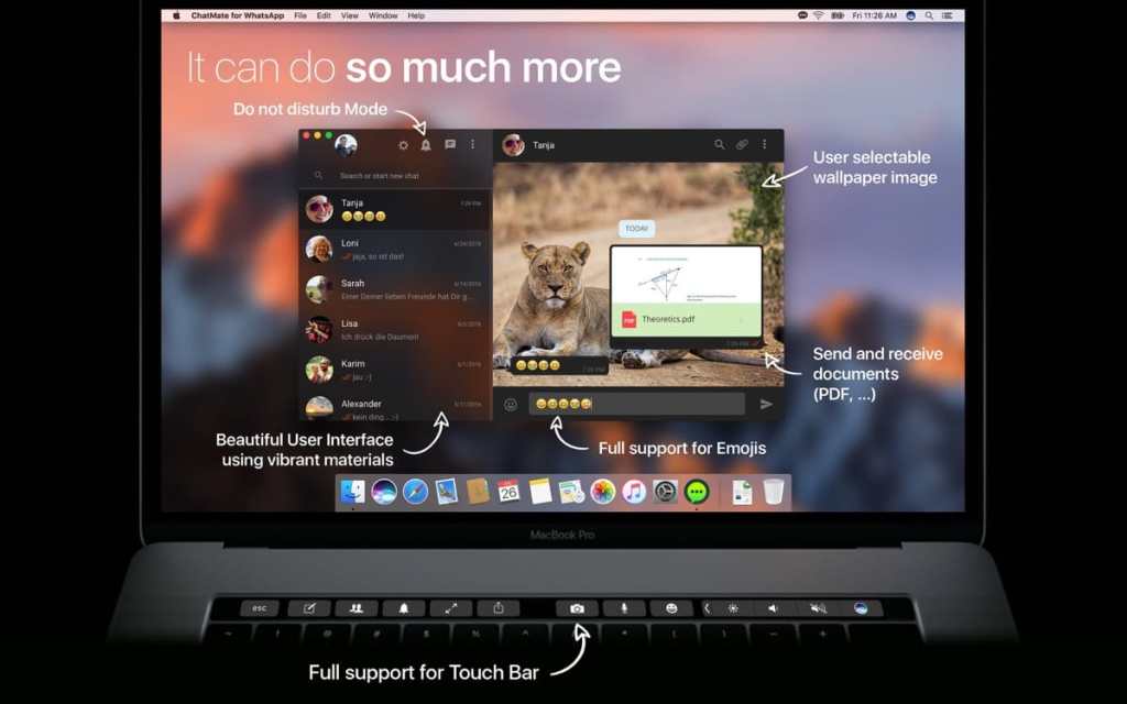 CaschysBlog's tweet photo. ChatMate for WhatsApp im Mac App Store https://t.co/8DJtYMXbQd https://t.co/5d4He4Pj1F