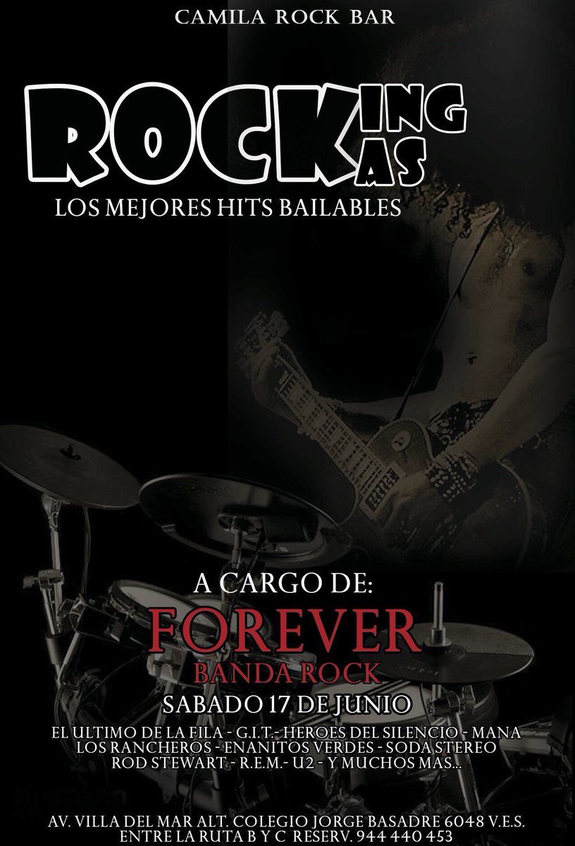Camila Rock Bar (@camilarockbar) on Twitter photo 