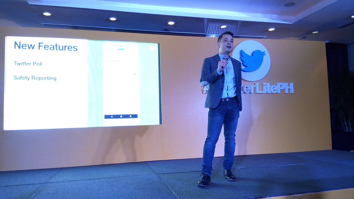 ABayleINQ's tweet photo. Happening now. Twitter Lite launch in PH #TwitterLitePH @inquirerdotnet https://t.co/ogdEvjNjI1