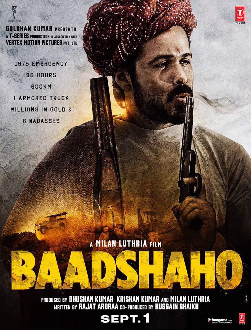 taran_adarsh's tweet photo. Presenting Emraan Hashmi's look in #Baadshaho... 1 Sept 2017 release. https://t.co/QqWobuf1Kw