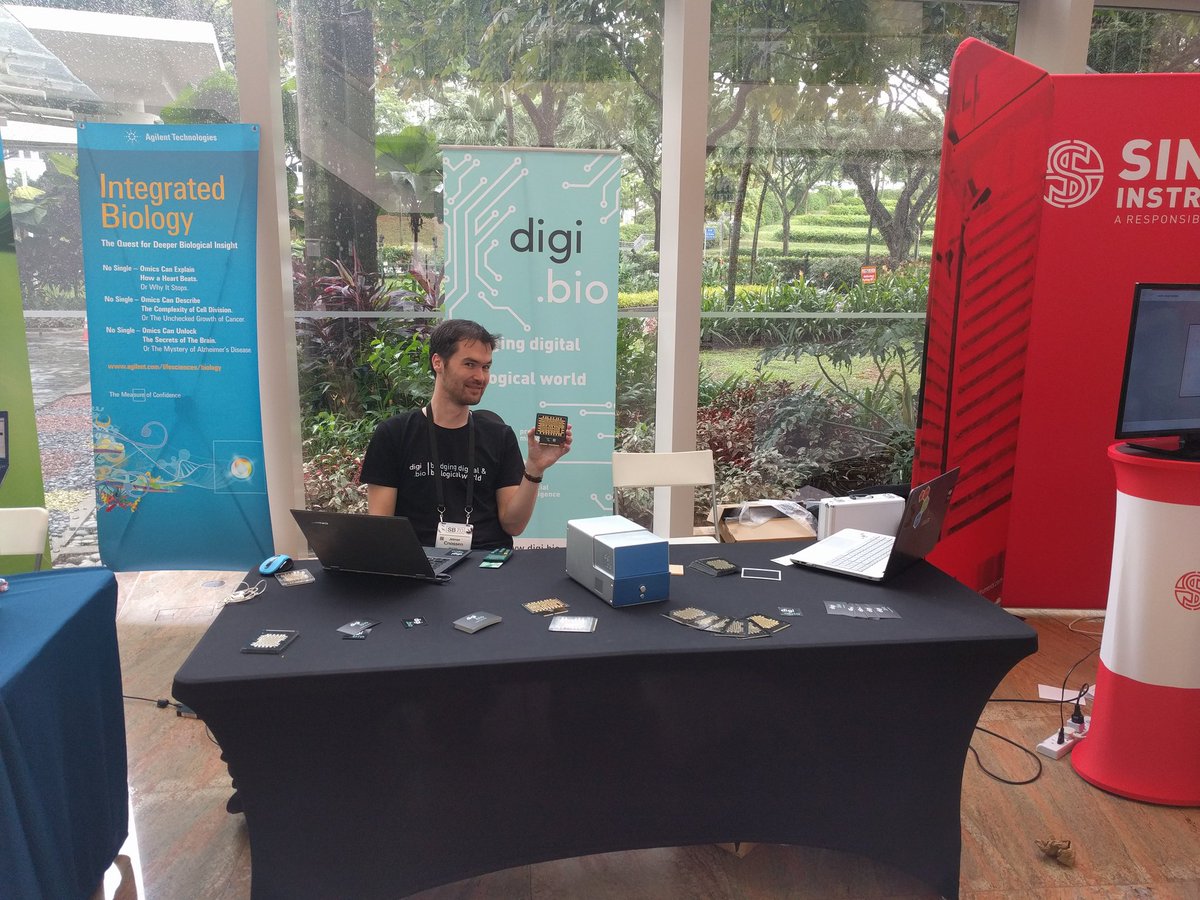 bravescience's tweet image. Behold the BPU, the biological processing unit at #sb7conf #synbio #digibio #engbio @digi_bio