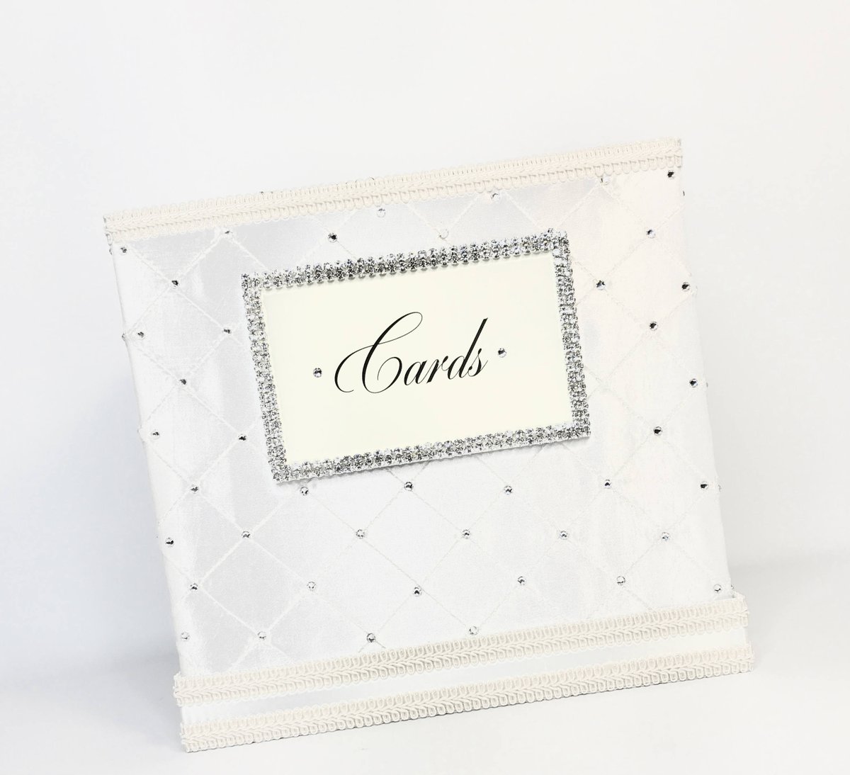 MaryAnnBaskoff's tweet image. Dazzle Bling One Tier Wedding Card Holder, Wedding Money Box… tuppu.net/4b08c225 #WrapsodyandInk #CustomCardBox