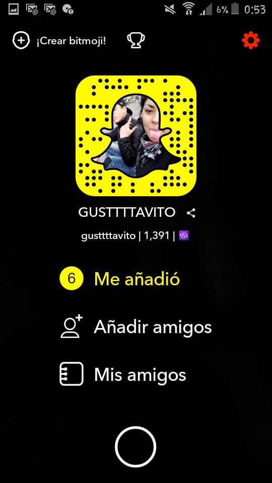 GUSTTTTAVITO's tweet photo. #snapcodigo #Followme #miercolesdeganarseguidores #snapshot #Snapchat #snapchatdown #SnapchatSpectacles #Snapmatic #FolloForFolloBack https://t.co/dZ7wutVEw9