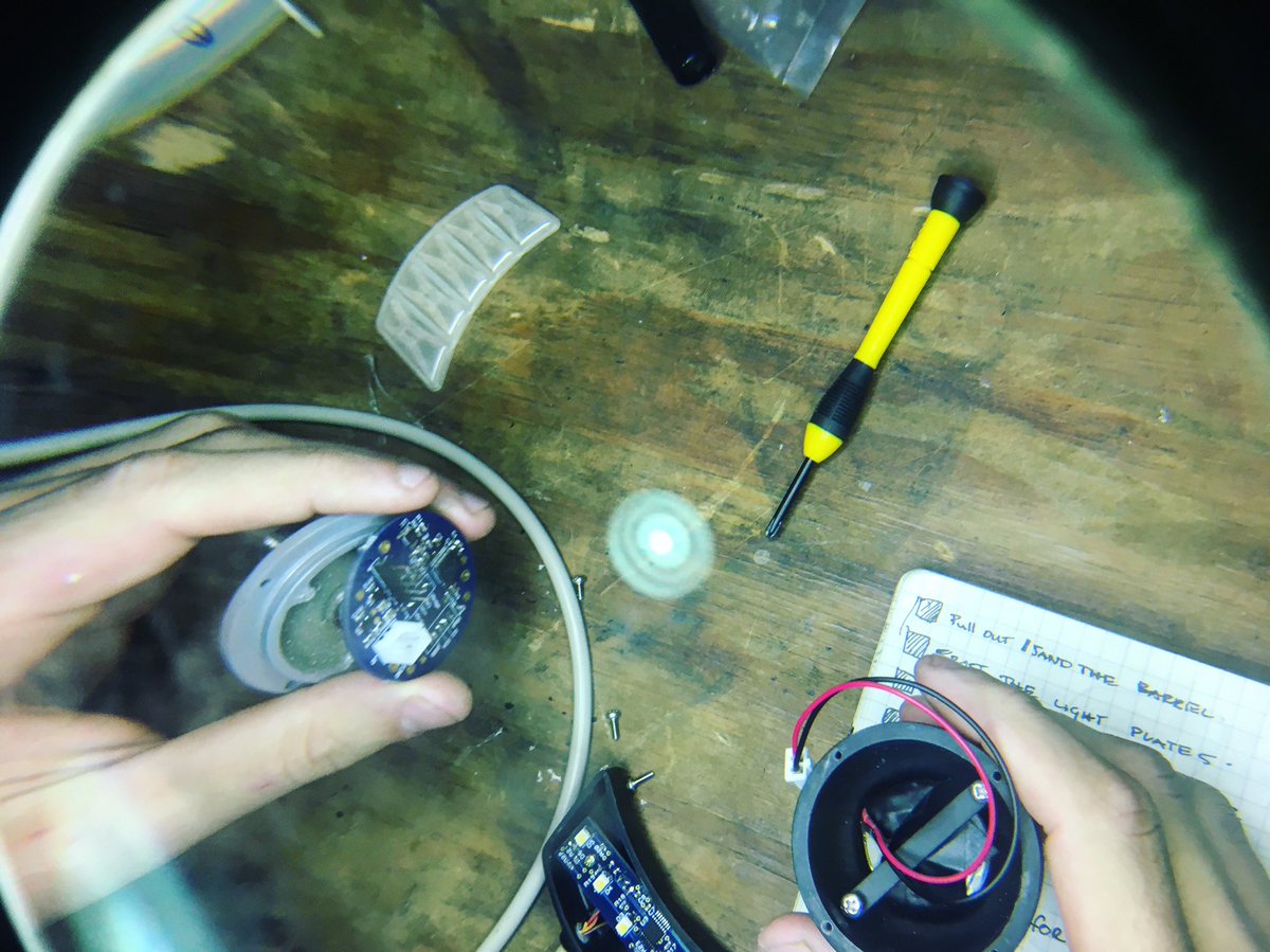 CanaryScuba's tweet photo. Hiding away from the rain in the #workshop, exciting things coming soon! #canaryscuba #scubatech #scubadiving #prototype #industrialdesign https://t.co/CL2PFmitrO