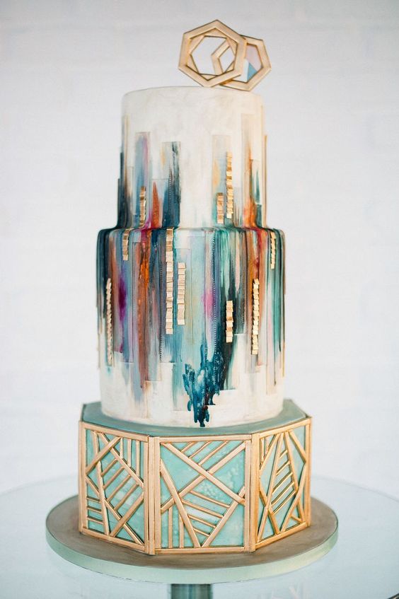 DrOetkerBakes's tweet photo. #BakingTip: Thin out our Gel Food Colours with a small amount of clear alcohol, to create a #watercoloureffect. 👌✨ Img via @OlofsonDesign https://t.co/c2APKBGW9W