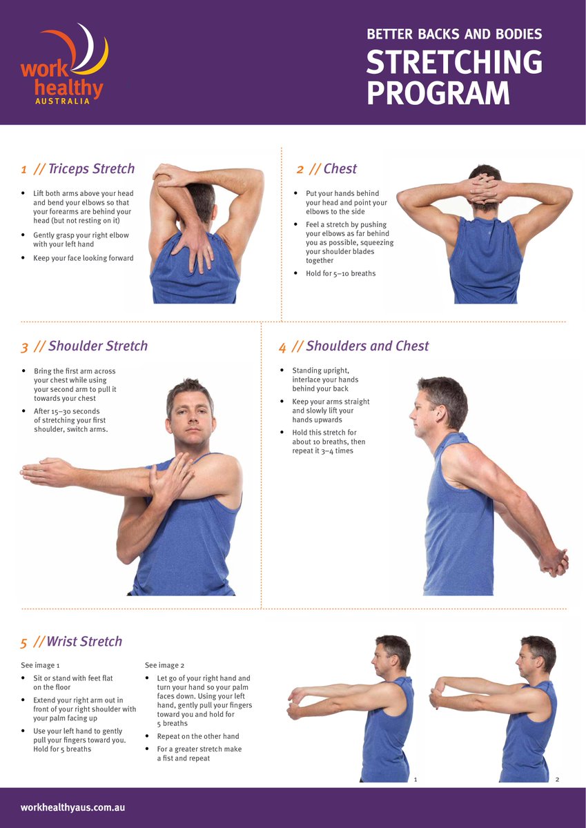 WorkHealthAus's tweet photo. It's #MensHealthWeek from the 10th-16th this month! Make sure you're staying healthy at work by stretching correctly before &amp; during a shift https://t.co/FraMxOzqmt