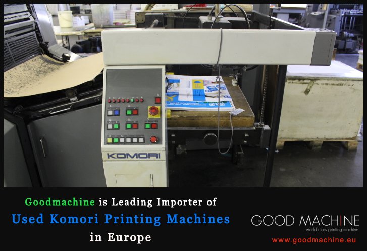 goodmachine_eu's tweet photo. #Goodmachine a reliable and #trust-worthy #Komori Printing Machines Dealer in the #Europe.

#KomoriL528
#KomoriL426

https://t.co/IZJDmjXpZg https://t.co/9ss6SgIoHY