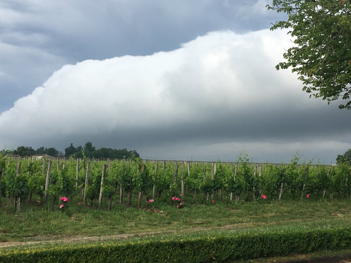 Ce matin au dessus de nos têtes...#orage