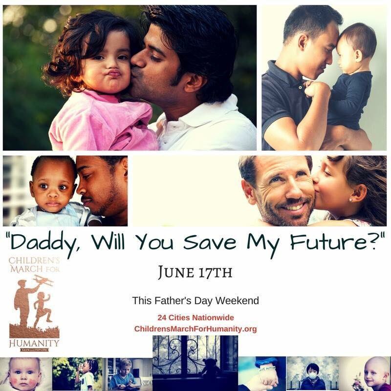 Daddy, will you save our future? #ChildrensMarch #FathersDay2017 <a href="/warriors/">Golden State Warriors</a> ❤️<a href="/wusa9/">WUSA9</a> <a href="/dcexaminer/">Washington Examiner</a> <a href="/NewsChannel8/">NewsChannel 8</a> <a href="/oaklandlocal/">Oakland Local</a> <a href="/wsfa12news/">WSFA 12 News</a>