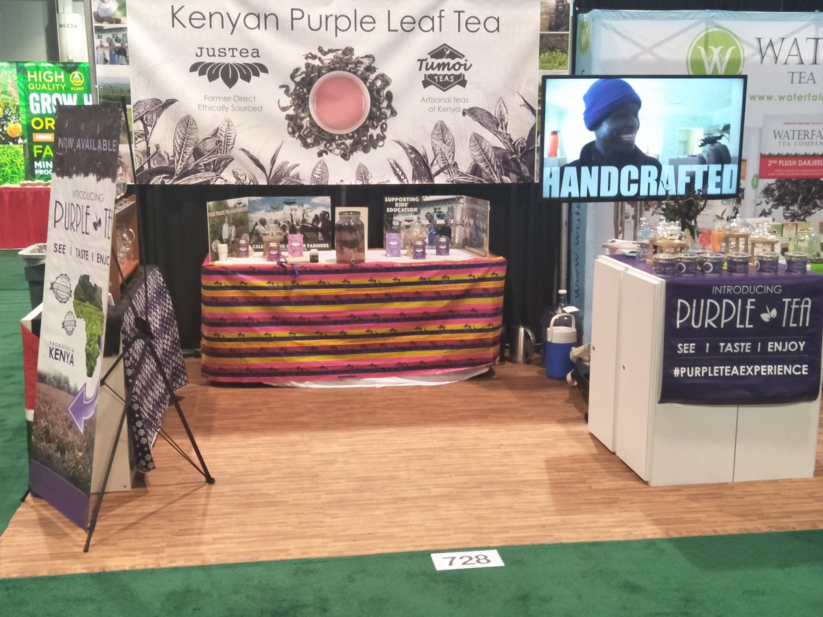 TumoiTeas's tweet photo. Experience Kenya's authentic Tea. #purpleteaexperience#WTE2017 https://t.co/HyjvRAkXMA