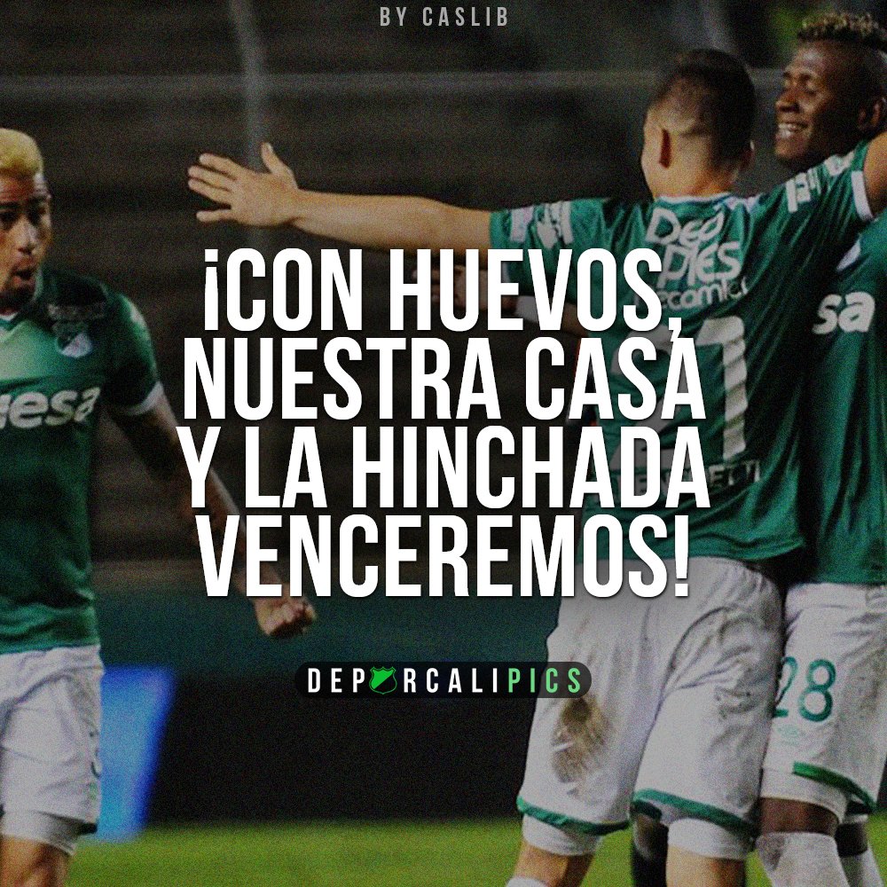 HinchaDeporCali's tweet photo. ¡¡¡VAMOS CALI, HOY TENEMOS QUE GANAR!!! https://t.co/YFWqZqaG39