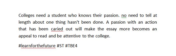 nurhasanahpratw's tweet photo. #TBE4 #learnforthefuture #ST @01_budi
maaf kak, telat posting TBE4 nya :D https://t.co/rz61N2z6SM