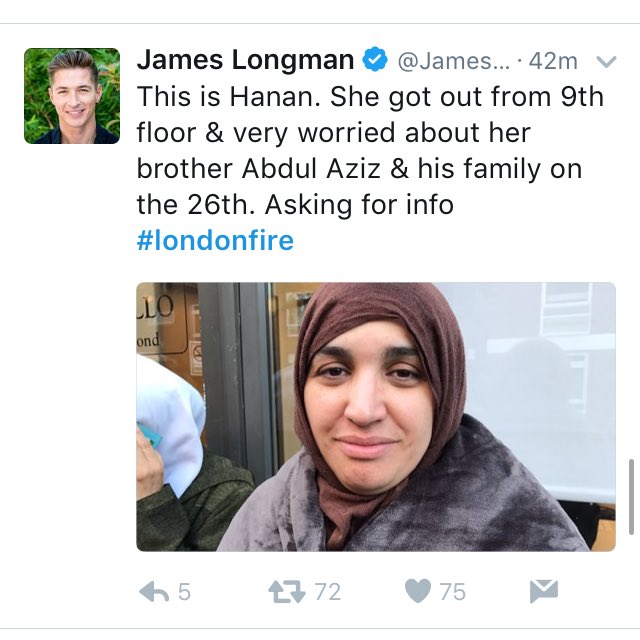 MissingAttack's tweet image. If you know anything make sure to help her!!! #LondonFire