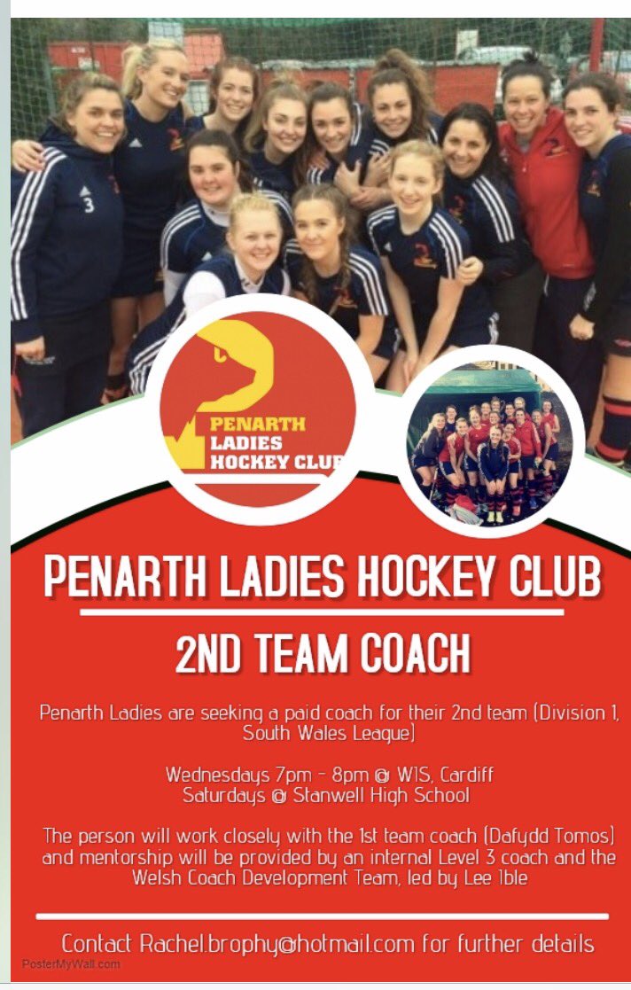 PLHC are looking for a paid 2nd team coach. <a href="/TheHockeyNews/">The Hockey News</a> <a href="/HockeyWales/">Hoci Cymru</a> <a href="/WalesLadiesHock/">Wales Hoci Old Birds</a> <a href="/racheldisley/">Rachel Disley Online Physiotherapy</a> <a href="/naomije25/">naomi</a> <a href="/DafTom9/">Dafydd Tomos</a> <a href="/aislinn_cooper/">Aislinn Cooper</a>