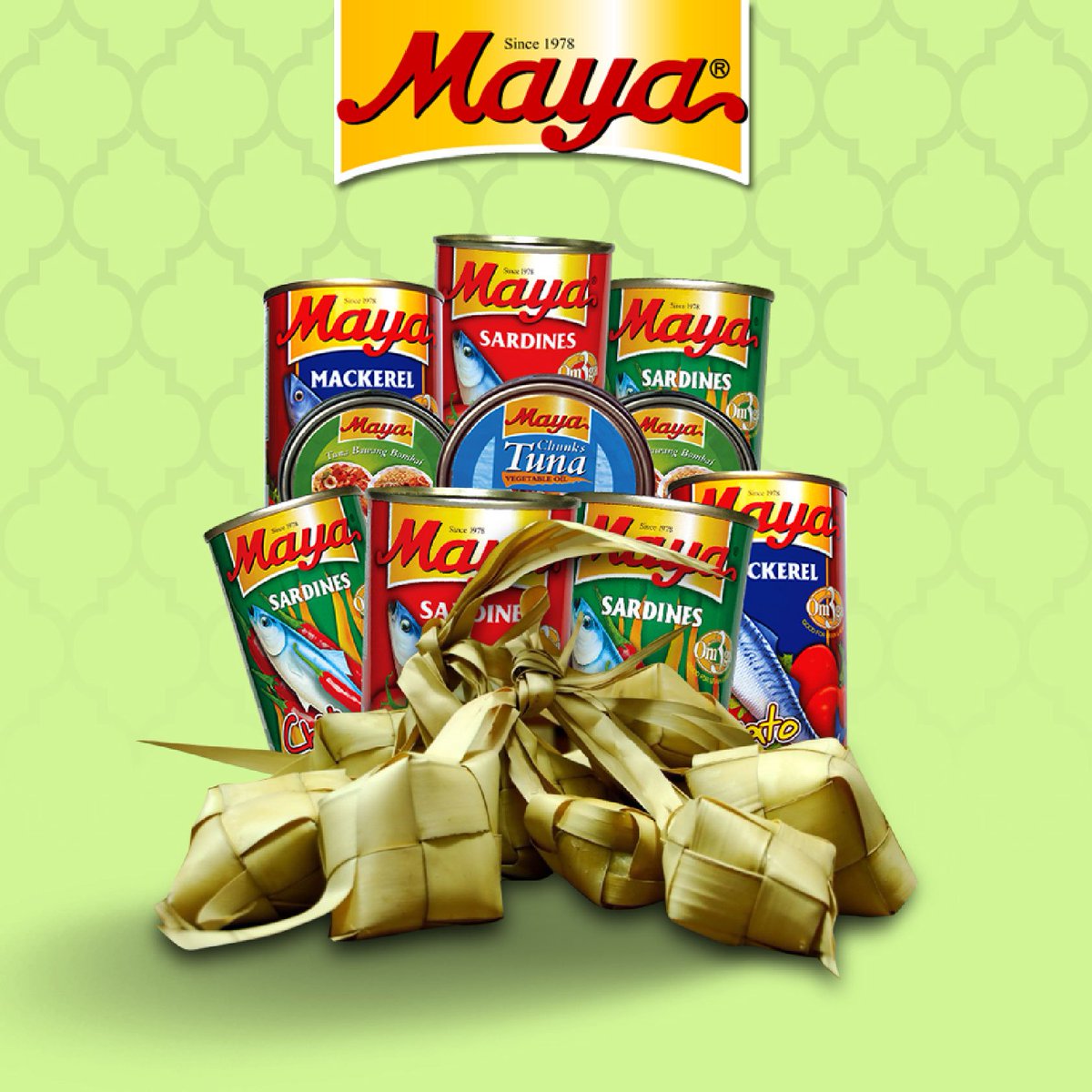 mayabrand_ID's tweet photo. Agar istimewa siapkan paket #MayaSarden, #MayaMakarel dan #MayaTuna sebagai oleh-oleh untuk mereka #TipsMaya https://t.co/DC9St2mh1q