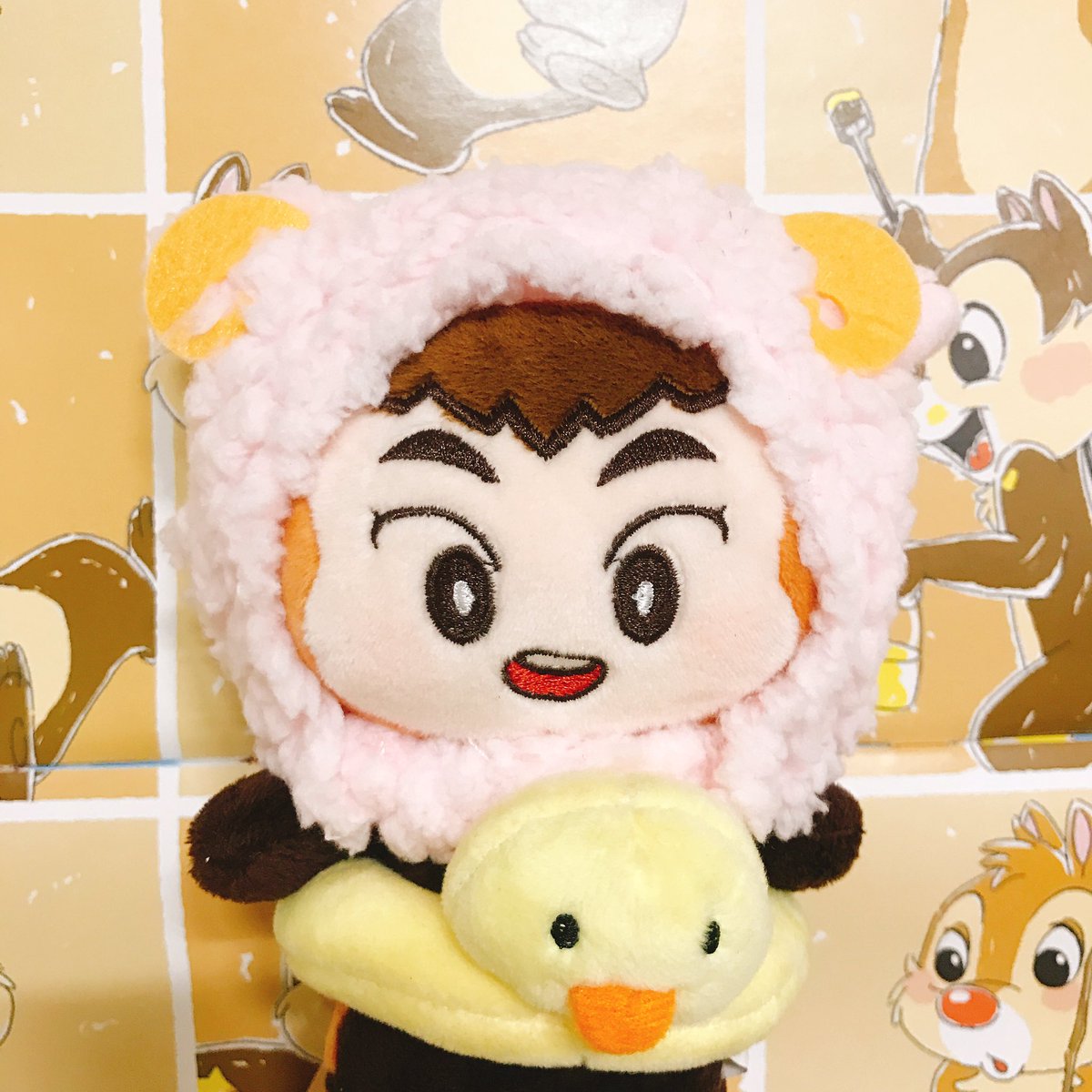 p3b_br's tweet photo. 앗시 밍구리한텐 안맞던 양모자가 작구리한텐 맞는구나ㅇㅁㅇ https://t.co/jINysJfXox