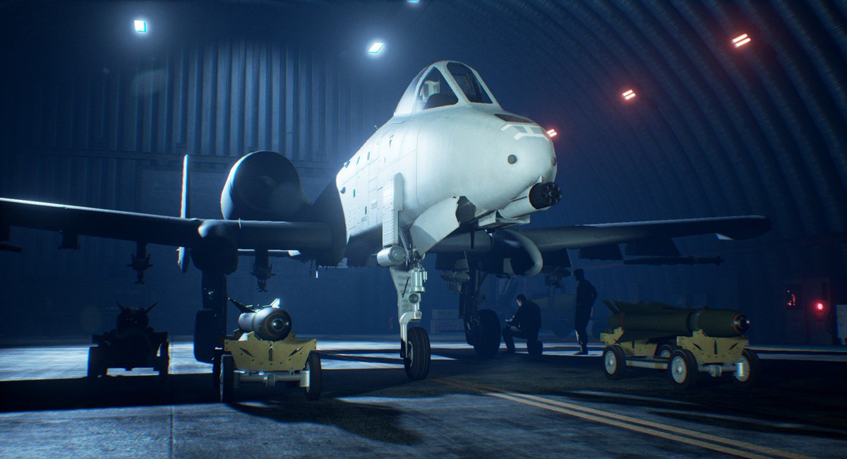 also here's a good hanger shot from the Ace combat twitter