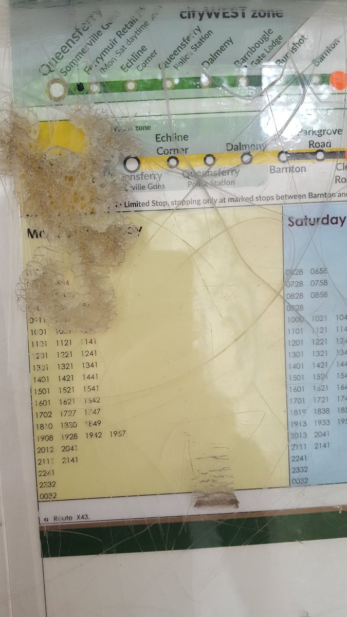 wondaring's tweet image. @Edinburgh_CC are we to guess the early morning bus times? Plenty room to have it away from the damaged panel #poorworkmanship #nothappy