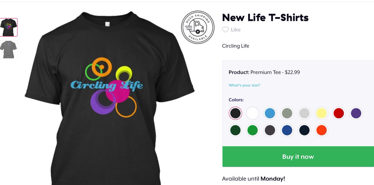 tee spring.com/new-life-t-shi…  Get your New Life Shirt!