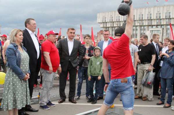 На главной площади Тулы отметили День России #ЕдинаяРоссияТула #ЕР #Тула