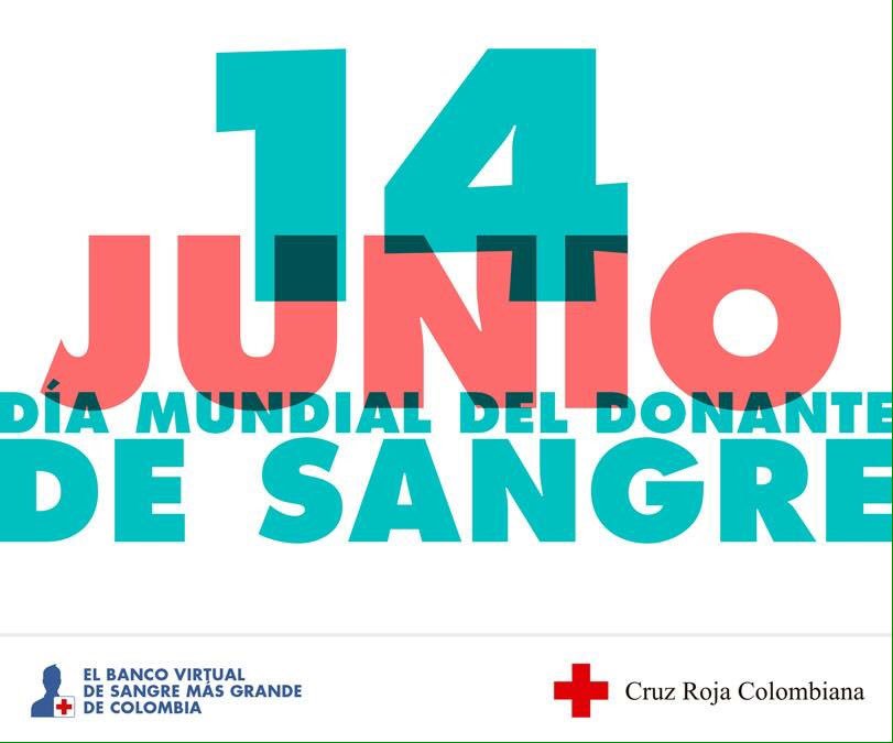 cruzrojacol's tweet image. Hoy es el día mundial del donante de sangre; un buen día para hacer parte del primer Banco de sangre en Facebook. bit.ly/2raHdIN