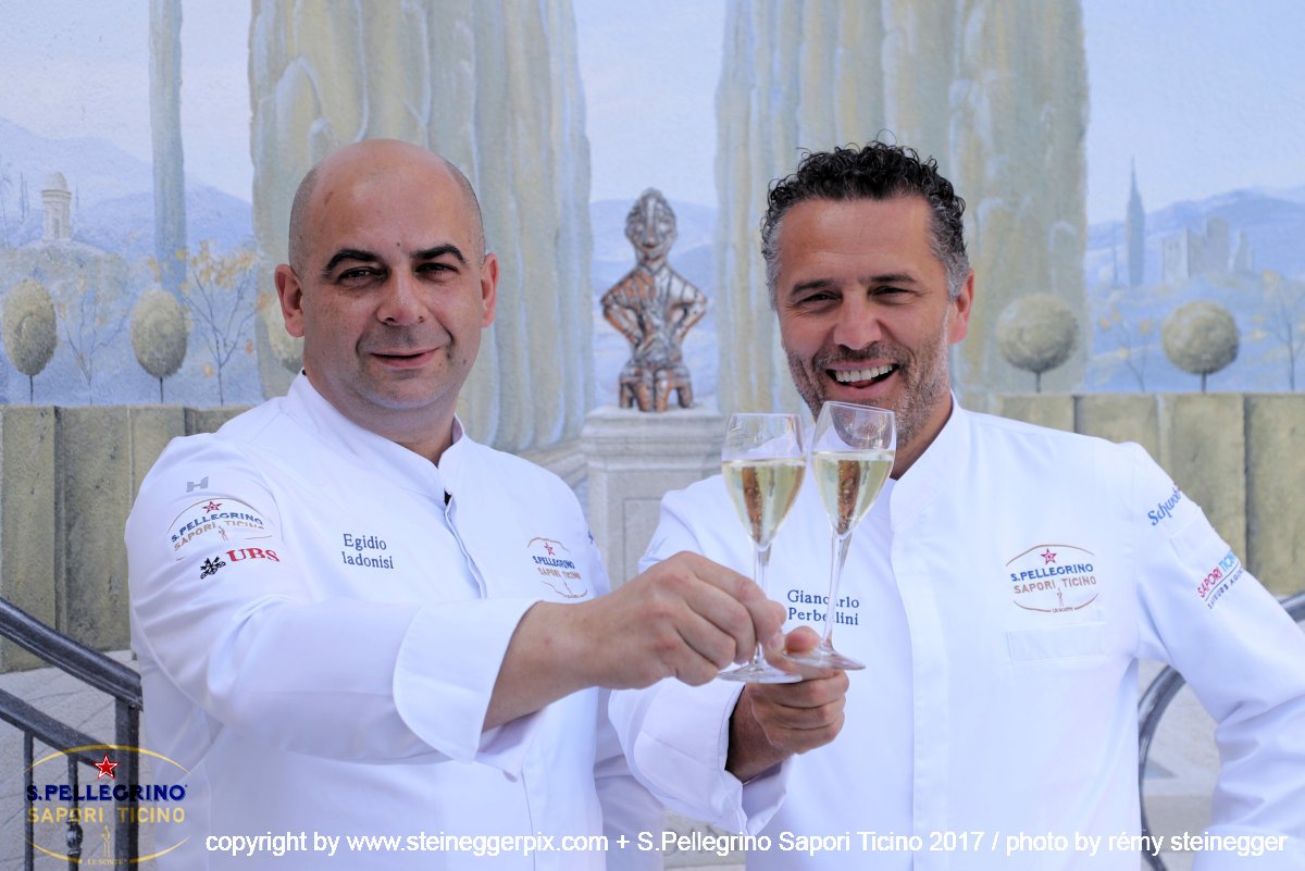 A brilliant evening with Egidio Iadonisi hosting <a href="/ChefPerbellini/">Giancarlo Perbellini</a> <a href="/SwissDiamondHot/">Swiss Diamond Hotel</a> #Lugano for <a href="/SaporiTicino/">Sapori Ticino</a>