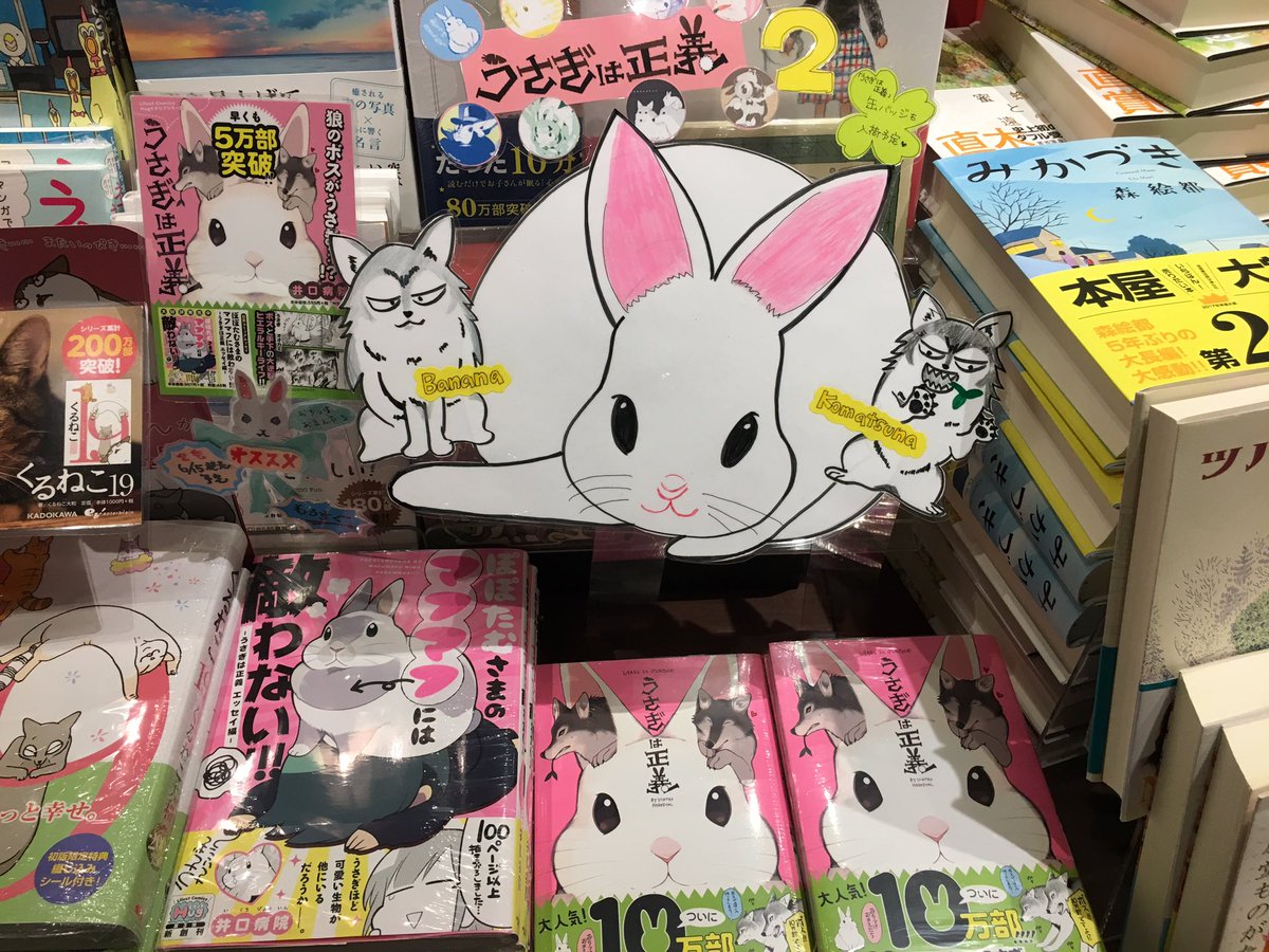 水嶋書房くずは駅店 時短営業中 En Twitter 準備は万全 明日を待つのみ フロンティアワークス刊 井口病院作 うさぎは正義 2巻 6 15発売です うさぎは正義 井口病院 水嶋書房くずは駅店 時短営業中 En Twitter 準備は万全 明日を待つのみ フロンティアワークス刊 井口病院作 うさぎは正義 2巻 6 15発売です うさぎは正義 井口病院
