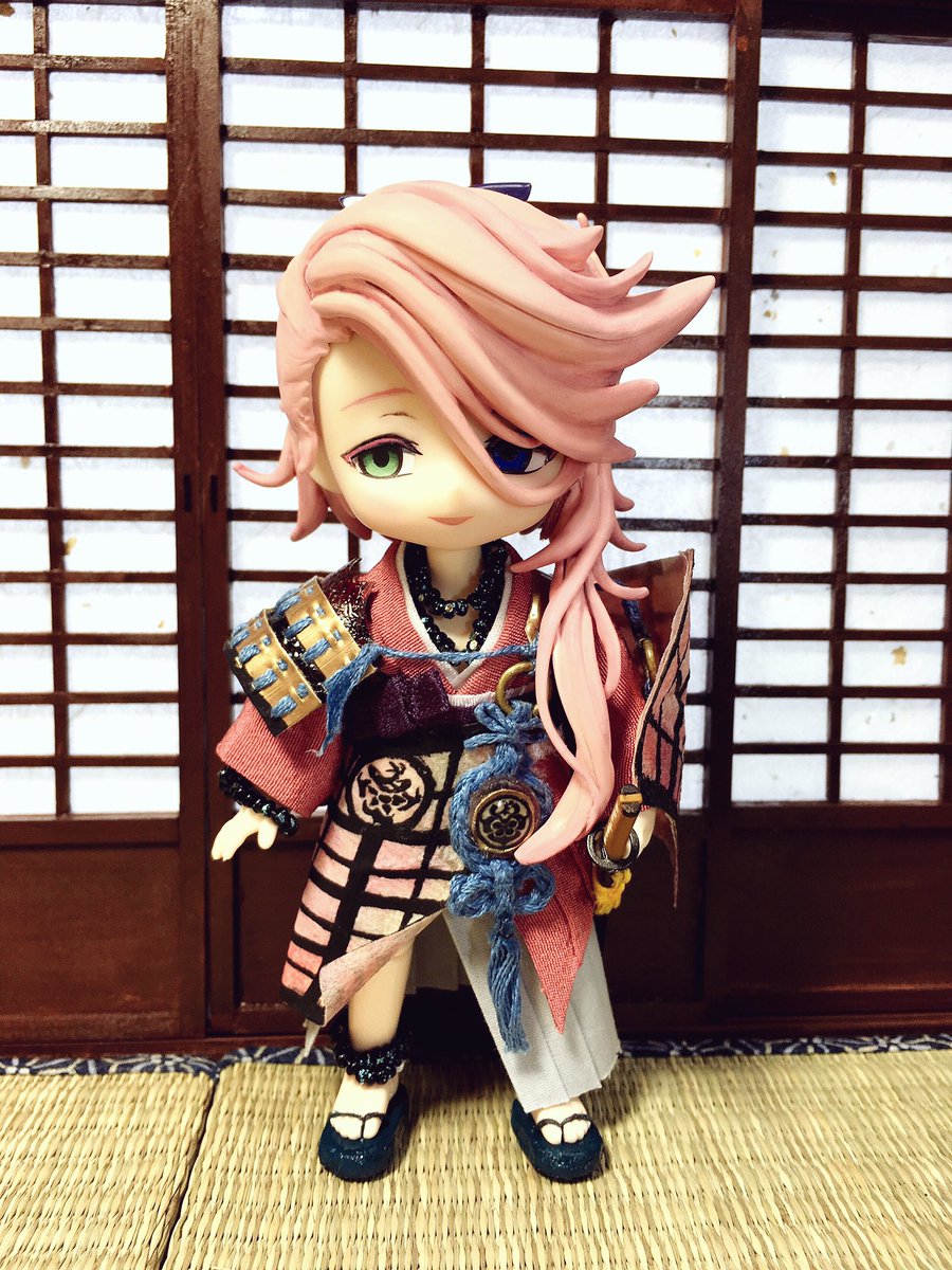 宗三左文字 ガレキ フィギュア